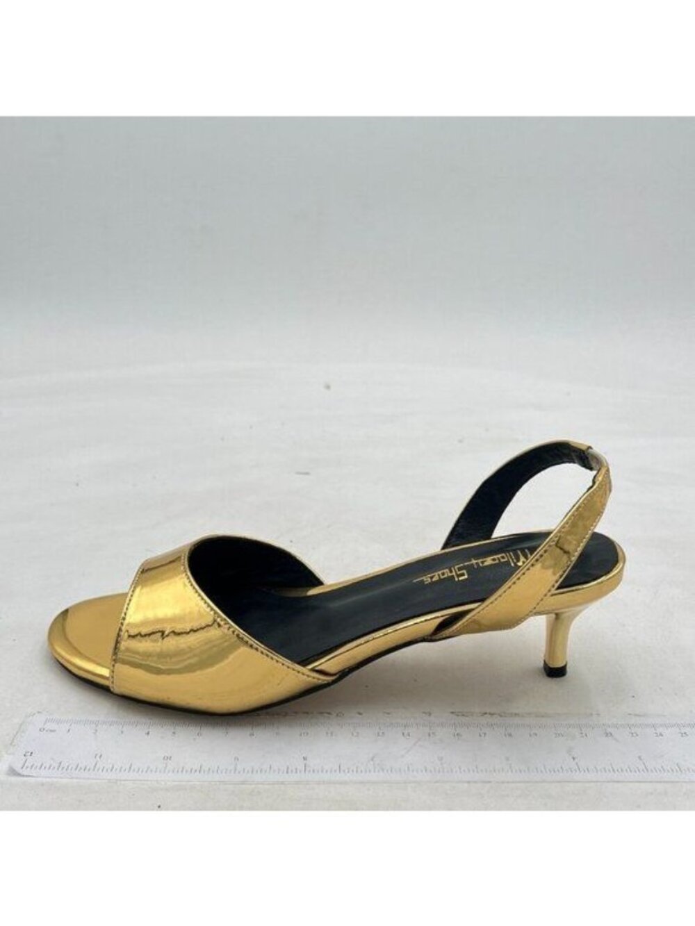 Women Comfy Slingback Kitten Low Heels Elegant Peep Toe Single Strap Sandals